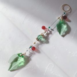リーフのサンキャッチャー(ペリドット)